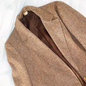 Vintage Tweed Blazer Oversized